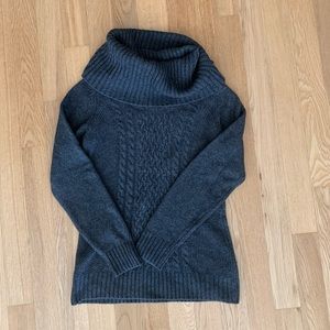 Massimo Dutti wide turtleneck top